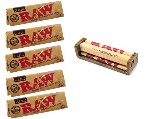 Raw roller cigarette tobacco - roller,